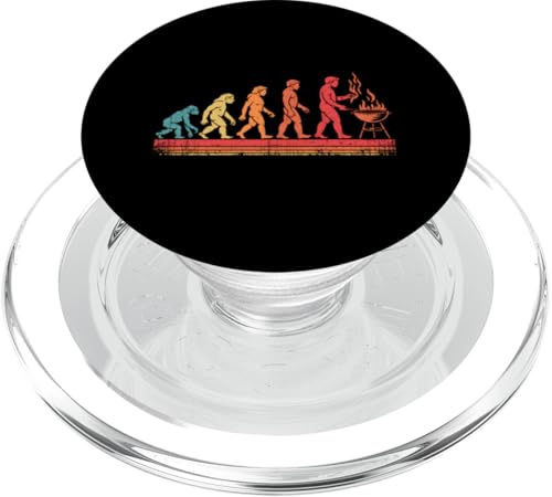 Evolution Barbecue-Grill PopSockets PopGrip für MagSafe Evolution Barbecue-Grill PopSockets PopGrip für MagSafe von Evolution Barbecue Grill Cooking Humor