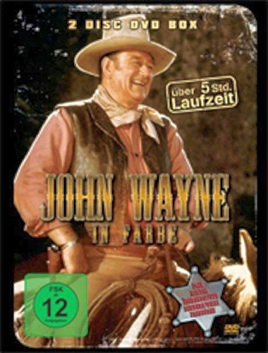 John Wayne Edition (2 DVD) : Feuerwasser und frische Blüten - Der geheimnisvolle Reiter - Winde der Wildnis - Gestohlene Ware - Goldgier - Gold in den Hügeln von Evolution Entertainment AG