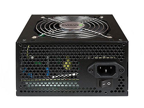 Evolveo EP450PP12B 450W Schwarz Netzteil - Netzteile (20+4 pin ATX, ATX, PC, Schwarz, Seite, Active) von Evolveo