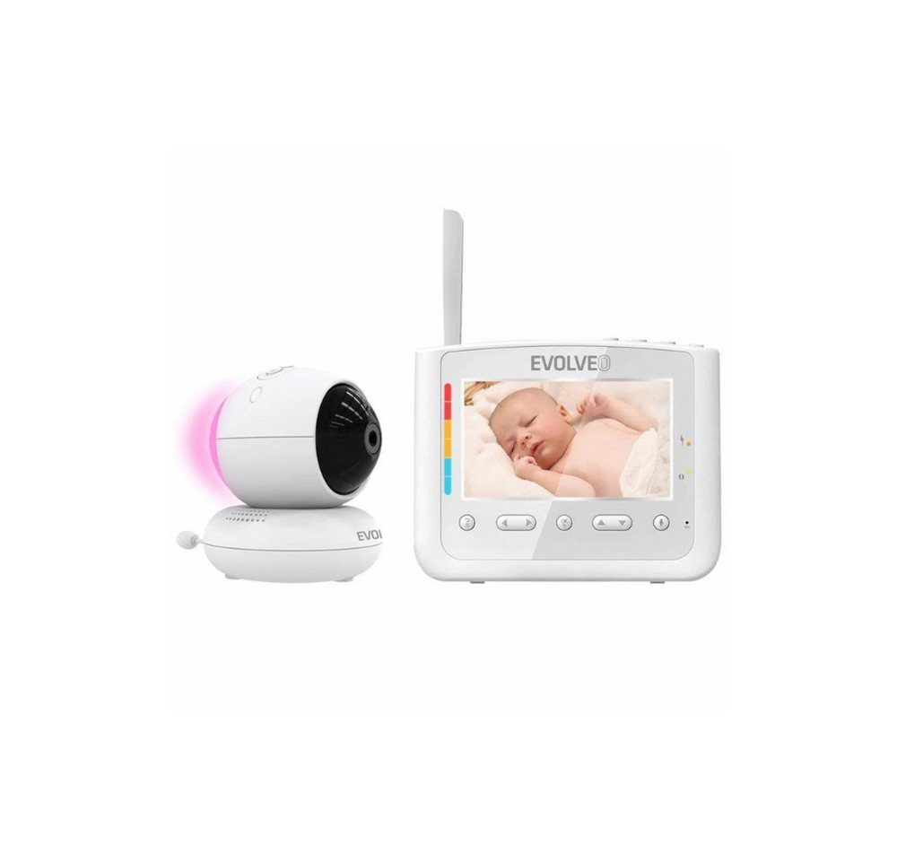 Evolveo Video-Babyphone Babyphone mit Nachtlicht und drehbarer Kamera EVOLVEO NL4, 1-tlg. von Evolveo