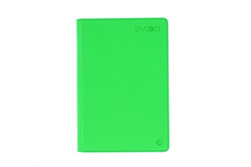 'evoom ev305561 – Folio Universal-9 "10,4" Neon Grün für Tablet – Similicuir- System délastique – Elégantes Verarbeitung von Evoom