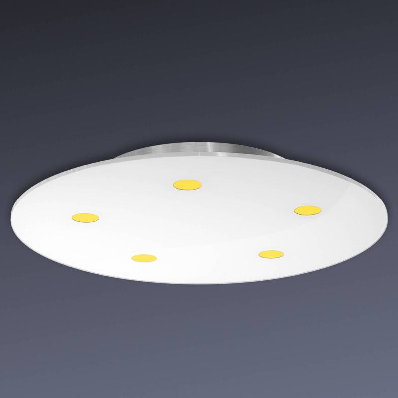 Dimmbare LED-Deckenleuchte Sunia von Evotec