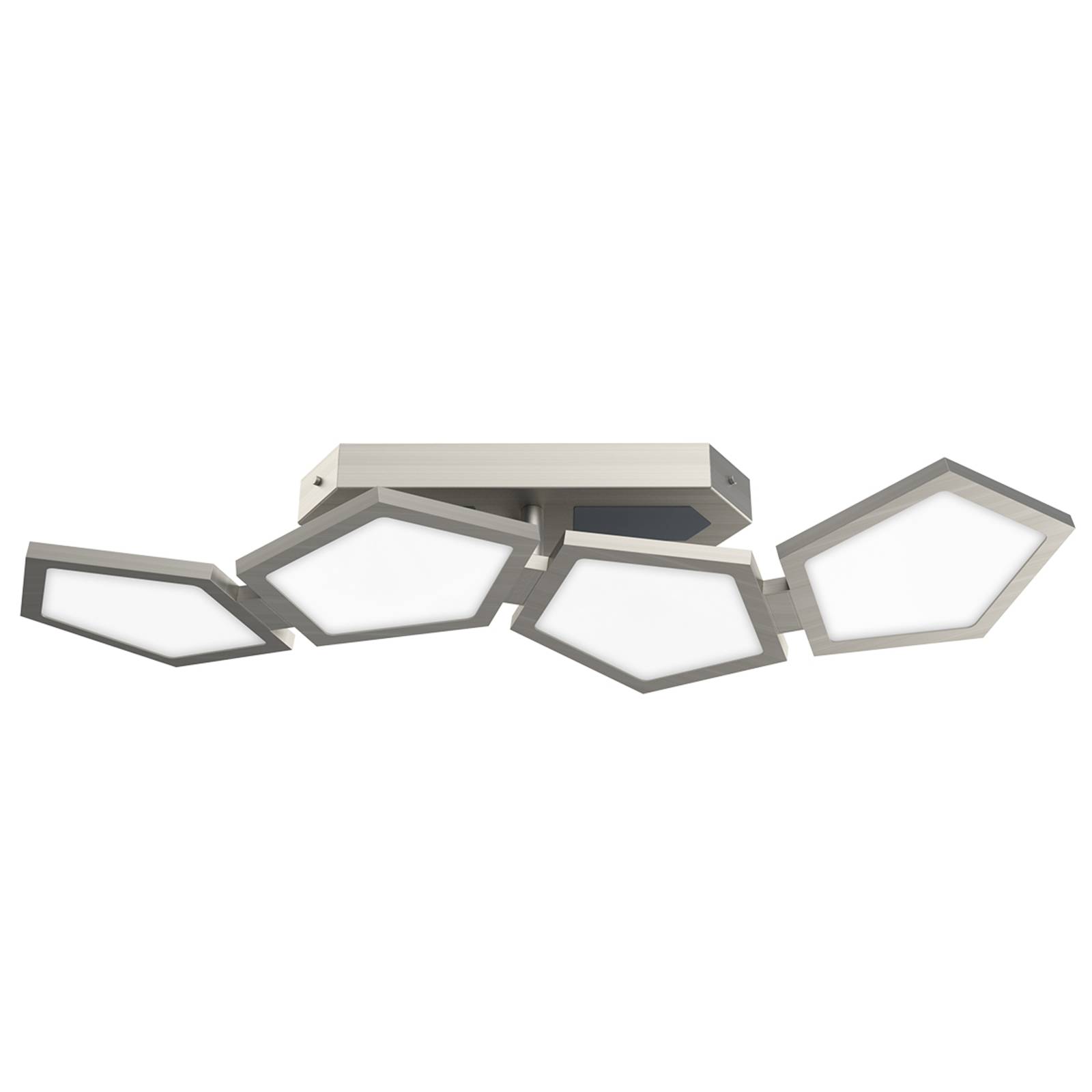 Funktionelle LED-Deckenleuchte Poly mit FB Funktionelle LED-Deckenleuchte Poly mit FB von Evotec