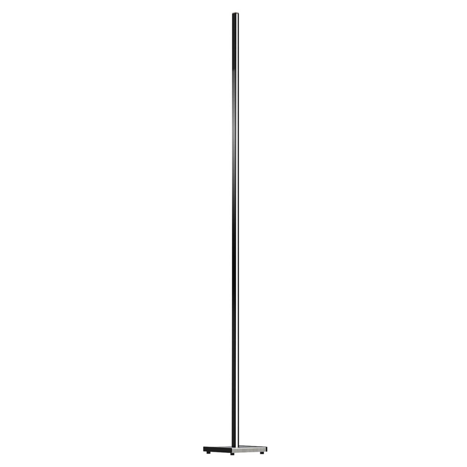 Schwarze LED-Stehleuchte Orix mit Fernbed. 180 cm Schwarze LED-Stehleuchte Orix mit Fernbed. 180 cm von Evotec