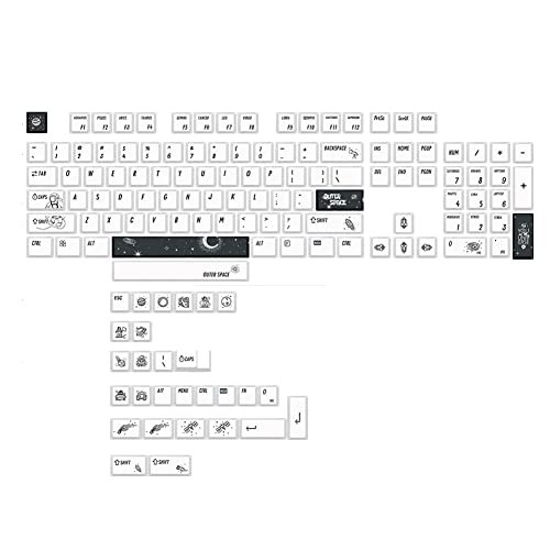 Evvmnaks 133 Tasten Tastenkappen PBT 5 Seiten Farbsublimation Tastenkappenprofil Tastenkappe für Mechanische Tastatur DIY Farbsublimation Evvmnaks 133 Tasten Tastenkappen PBT 5 Seiten Farbsublimation Tastenkappenprofil Tastenkappe für Mechanische Tastatur DIY Farbsublimation von Evvmnaks