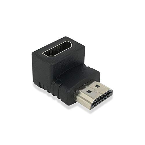 EWENT EW9855 - Kabelschnittstellen-/Adapter (HDMI, Male Connector/Female Connector, schwarz) von Ewent