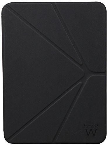 EWENT Origami Schutzhülle mit Standfunktion für Samsung Galaxy Tab 3 25,4 cm, schwarz/anthrazit von Ewent