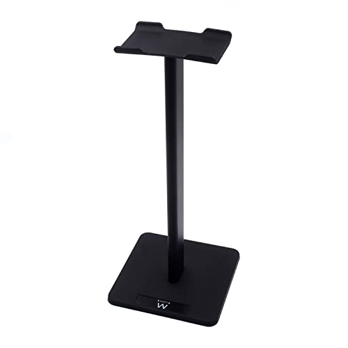 Ewent EW1586 Headphone and Desktop Headphone Stand, Detachable Headphone Stand, Non-Slip TPU Silicone Headphone Holder for Headphones of, Suitable for Desktop, Black von Ewent