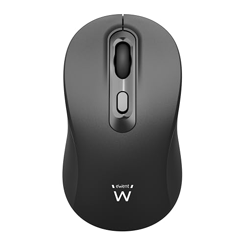 Ewent EW3218 Optische kabellose Maus 800/1200/1600 DPI, leiser klick, Nano-USB-A-Empfänger, EIN-/Ausschalter, Schwarz Ewent EW3218 Optische kabellose Maus 800/1200/1600 DPI, leiser klick, Nano-USB-A-Empfänger, EIN-/Ausschalter, Schwarz von Ewent