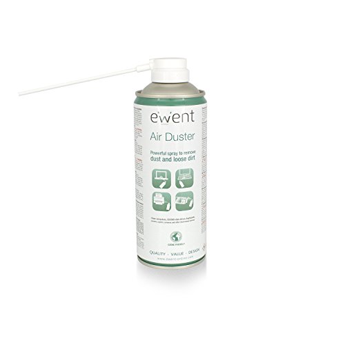 Ewent EW5601 Druckluft-Sprühdose, Dose mit langem Strohhalm, um alle Ritzen zu erreichen, ideal zur Reinigung und Hygiene von PCs, Tastaturen, Druckern, Handys und Zubehör – 400 ml Ewent EW5601 Druckluft-Sprühdose, Dose mit langem Strohhalm, um alle Ritzen zu erreichen, ideal zur Reinigung und Hygiene von PCs, Tastaturen, Druckern, Handys und Zubehör – 400 ml von Ewent