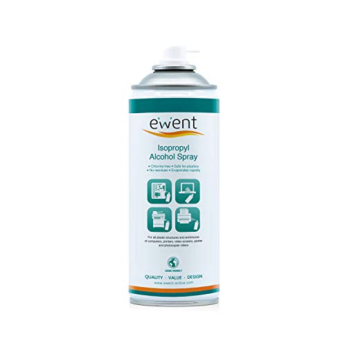 Ewent EW5611 Isopropylalkohol-Spray 400ml transparent von Ewent