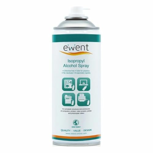 Ewent EW5611 Isopropylalkohol-Spray 400ml transparent Ewent EW5611 Isopropylalkohol-Spray 400ml transparent von Ewent