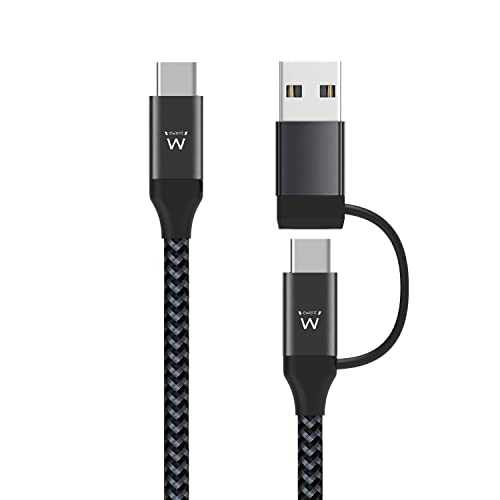 Ewent EW9918 USB-Kabel 1 m USB 3.2 Gen 1 (3.1 Gen 1) USB C Schwarz von Ewent