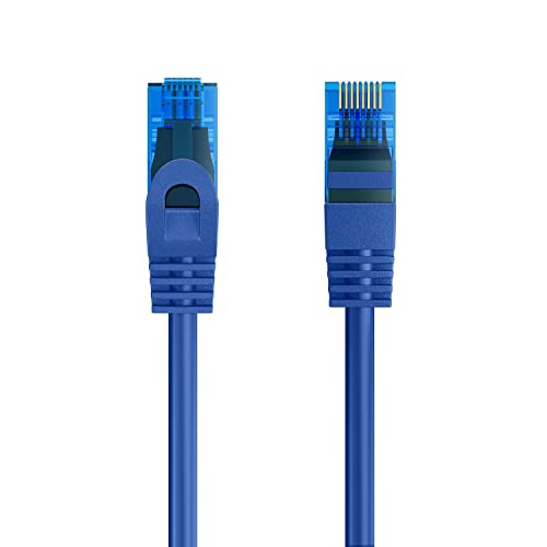 Ewent Ethernet-Patchkabel Kategorie 5e U/UTP, Übertragung bis zu 1 Gb, mit Zwei RJ45-Stecker, aus PVC, CCA, AWG 26/7. Ideal für die Glasfaserübertragung mit Gigabit/LAN-Netzwerken, 0.5 m, Grün von Ewent