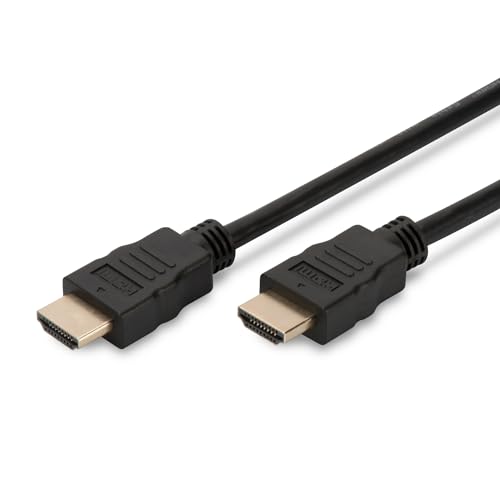 Ewent HDMI Kabel mit Ethernet, unterstützt 4K 30Hz, UHD 2160p, Ultra HD 1080p, 3D Video für XboxOne, PS4, TV, Computer und Monitor, 1 Meter von Ewent