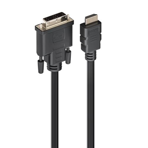Ewent High Speed Kabel HDMI auf DVI Adapter, Full-HD, 1080p, 2 Meter, schwarz Ewent High Speed Kabel HDMI auf DVI Adapter, Full-HD, 1080p, 2 Meter, schwarz von Ewent