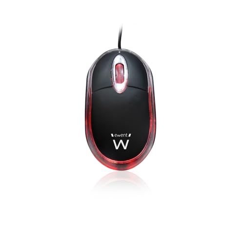 Ewent Optische Mini-Maus - 1000dpi - 1,15m Kabel von Ewent