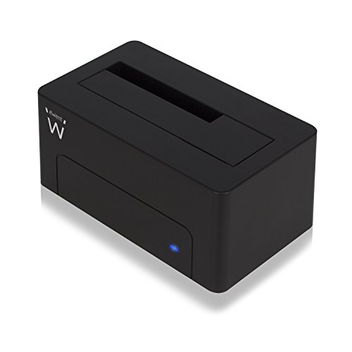 USB-3.1-Gen1- (USB-3.0-) Dockingstation für 2, 5-Zoll- und 3, 5-Zoll-SATA-Festplatten/SSDs von Ewent