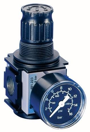 Ewo Druckregler Typ 481 Gew.mm 19,17 BG II G 1/2 Zoll 0,5-10bar 7000l/min von Ewo