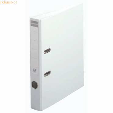 10 x Exacompta Ordner Premium A4 PVC 50mm weiß 10 x Exacompta Ordner Premium A4 PVC 50mm weiß von Exacompta