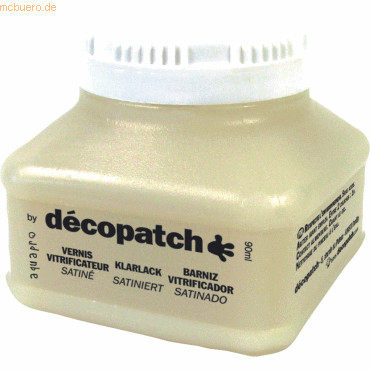 24 x Exacompta Decopatch Zubehör Aquapro Lack 90ml von Exacompta