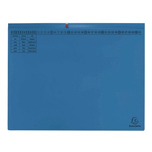 25 Exacompta Hängehefter Exaflex Karton blau 2 x Amtsheftung von Exacompta
