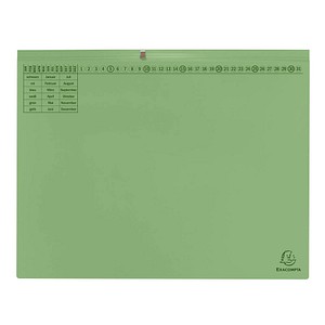25 Exacompta Hängehefter Exaflex Karton grün 2 x Amtsheftung 25 Exacompta Hängehefter Exaflex Karton grün 2 x Amtsheftung von Exacompta