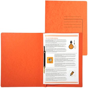 25 Exacompta Schnellhefter Karton orange DIN A4 25 Exacompta Schnellhefter Karton orange DIN A4 von Exacompta