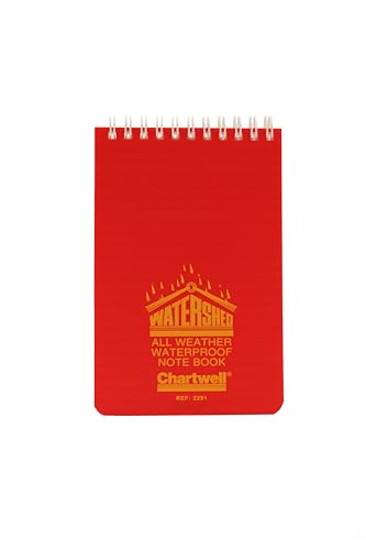 Chartwell 2291 Watershed Notizbuch wasserfest spiralgebunden liniert 50 Blatt 101 x 156 mm Chartwell 2291 Watershed Notizbuch wasserfest spiralgebunden liniert 50 Blatt 101 x 156 mm von Chartwell