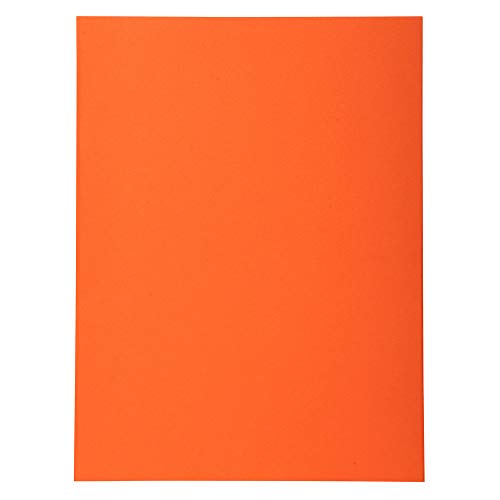 EXACOMPTA 420007E Box 100 Unterordner, orange von Exacompta