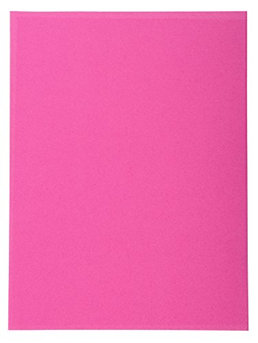 Exacompta 420020E 100er Pack Aktendeckel Forever® 170 g/m2 Aus Recycling-Karton für DIN A4 Blauer Engel ideal für die lose Blatt-Ablage fuchsia Sammelmappe Dokumentenmappe von Exacompta