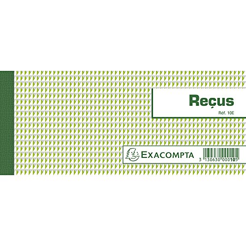 EXACOMPTA Carnet ‡ souche "ReÁus", 90 x 130 mm horizontal VE = 1 von Exacompta