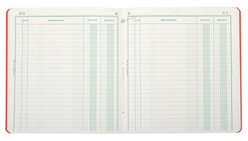 EXACOMPTA Gesch‰ftsbuch "Recettes et DÈpenses", 210 x 190 mm VE = 1 von Exacompta