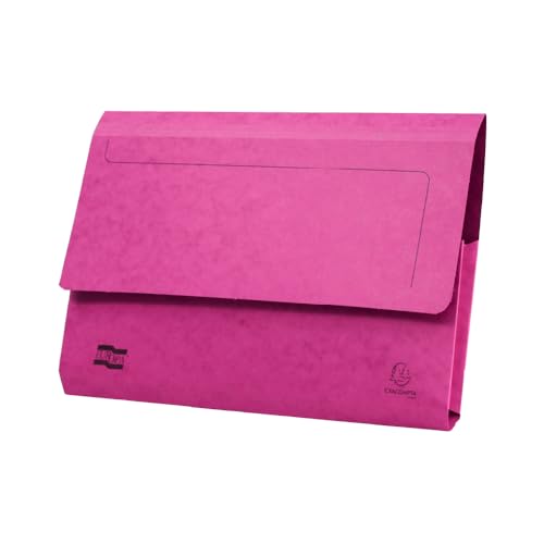 Europa 5251Z Dokumentenmappe, Foolscap, Rosa von Exacompta