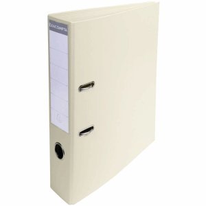 Exacompta 10 x Ordner Premium A4 PVC 70mm Elfenbein von Exacompta