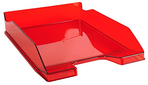 Exacompta 113224D Premium Briefablage Combo Midi DIN A4. Idealer Briefkorb für Ihre Organisation. Robuster und stapelbarer Ablagekorb karminrot transparent glänzend Exacompta 113224D Premium Briefablage Combo Midi DIN A4. Idealer Briefkorb für Ihre Organisation. Robuster und stapelbarer Ablagekorb karminrot transparent glänzend von Exacompta