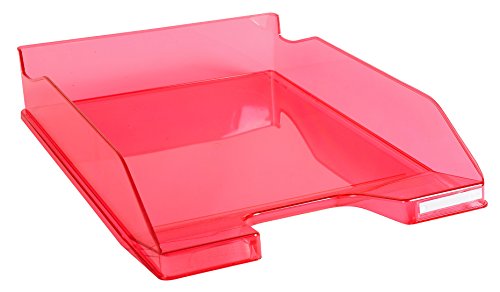 Exacompta 113254D Premium Briefablage Combo Midi DIN A4. Idealer Briefkorb für Ihre Organisation. Robuster und stapelbarer Ablagekorb himbeer transparent glänzend Exacompta 113254D Premium Briefablage Combo Midi DIN A4. Idealer Briefkorb für Ihre Organisation. Robuster und stapelbarer Ablagekorb himbeer transparent glänzend von Exacompta