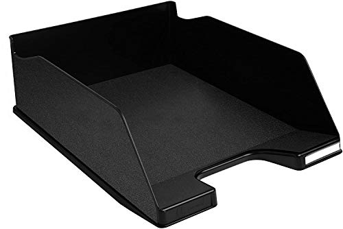Exacompta 11514D Premium Briefablage Combo Maxi DIN A4. Idealer Briefkorb für Ihre Organisation. Robuster und stapelbarer Ablagekorb schwarz Exacompta 11514D Premium Briefablage Combo Maxi DIN A4. Idealer Briefkorb für Ihre Organisation. Robuster und stapelbarer Ablagekorb schwarz von Exacompta