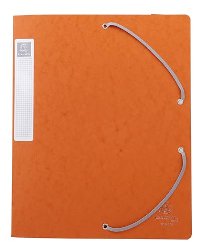 Exacompta 14017H 10er Pack Premium Sammelbox mit Gummizug 40 mm breit aus extra starkem Colorspan-Karton mit Rückenschild für DIN A4 Archivbox Heftbox Dokumentenbox Zeichenbox Sammelmappe orange Exacompta 14017H 10er Pack Premium Sammelbox mit Gummizug 40 mm breit aus extra starkem Colorspan-Karton mit Rückenschild für DIN A4 Archivbox Heftbox Dokumentenbox Zeichenbox Sammelmappe orange von Exacompta