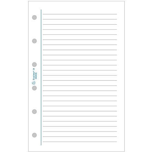 Exacompta – 182 – Nachfüllpack Blatt liniert für Exatime 17 – 44 Blatt weiß Exacompta – 182 – Nachfüllpack Blatt liniert für Exatime 17 – 44 Blatt weiß von Exacompta