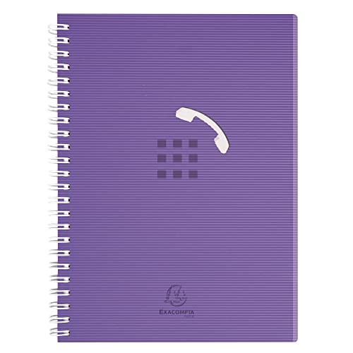 Exacompta - 20120E - Linicolor Adressbuch - 15 x 21 cm - Zufällige Farbauswahl von Exacompta