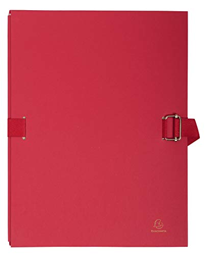 Exacompta 223275E Aktenmappe mit dehnbarem Rücken rot 320x240mm mit Verschlussschnalle Exacompta 223275E Aktenmappe mit dehnbarem Rücken rot 320x240mm mit Verschlussschnalle von Brause