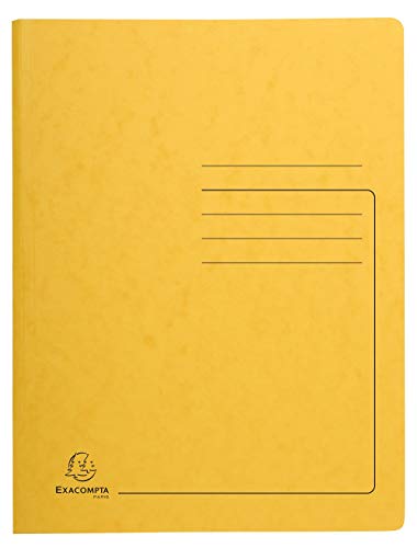Exacompta 240229E Spiralhefter aus extra starkem Colorspan-Karton für DIN A4 24 x 32cm bedruckt bis zu 300 Blatt gelb Hefter ideal für Büro und Schule Exacompta 240229E Spiralhefter aus extra starkem Colorspan-Karton für DIN A4 24 x 32cm bedruckt bis zu 300 Blatt gelb Hefter ideal für Büro und Schule von Exacompta