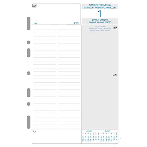 Exacompta 28246 Terminplaner-Einlage für Exatime 21 2. Halbjahr Juli-Dezember weißes Papier Exacompta 28246 Terminplaner-Einlage für Exatime 21 2. Halbjahr Juli-Dezember weißes Papier von Exacompta