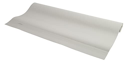 Exacompta 41654E Flipchartblock Forever, Recyclingpapier, 80 g/m2, 65 x 100 cm, 20 Blatt, blanko, 1 Rolle, weiß von Exacompta