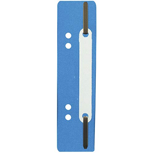 Exacompta 426006B 250er Pack Plastik-Heftstreifen hellblau. Aus PP-Folie kaufmännische Heftung Aktendulli Hefter Schnellhefter ideal für Büro und Schule von Exacompta