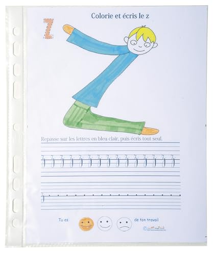 Exacompta 5120E 100er Pack PP-Kunststoff Prospekthüllen 17 x 22cm transparent genarbt oben offen Klarsichtfolie Plastikhülle Klarsichthülle ideal für Ordner Ringbücher und Hefter Exacompta 5120E 100er Pack PP-Kunststoff Prospekthüllen 17 x 22cm transparent genarbt oben offen Klarsichtfolie Plastikhülle Klarsichthülle ideal für Ordner Ringbücher und Hefter von Exacompta