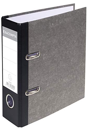 Exacompta 53210E Ordner Wolkenmarmor. 7 cm breit DIN A5 hoch schwarzer Rücken Ringordner Aktenordner Briefordner Büroordner Pappordner Exacompta 53210E Ordner Wolkenmarmor. 7 cm breit DIN A5 hoch schwarzer Rücken Ringordner Aktenordner Briefordner Büroordner Pappordner von Exacompta