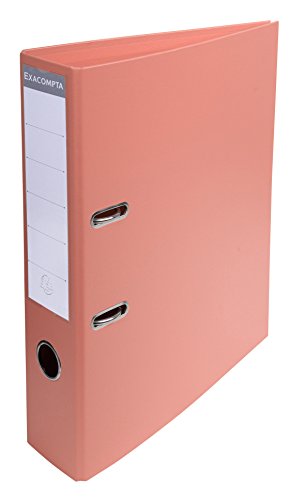 Exacompta 53705E 1 Ordner mit PVC-Hebel Rücken 70 mm Mechanik 75 mm Außenmaße: 32 x 29 x 7 cm Abheftbares Format A4 Farbe: Lachs Exacompta 53705E 1 Ordner mit PVC-Hebel Rücken 70 mm Mechanik 75 mm Außenmaße: 32 x 29 x 7 cm Abheftbares Format A4 Farbe: Lachs von Exacompta