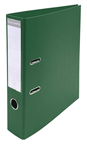 Exacompta 53753E 1 A4 Prem'Touch Ordner mit Hebelmechanik Rücken 70 mm Mechanik 75 mm Außenmaße: 32 x 29 x 7 cm Abheftbares Format A4 Farbe: Dunkelgrün Exacompta 53753E 1 A4 Prem'Touch Ordner mit Hebelmechanik Rücken 70 mm Mechanik 75 mm Außenmaße: 32 x 29 x 7 cm Abheftbares Format A4 Farbe: Dunkelgrün von Exacompta